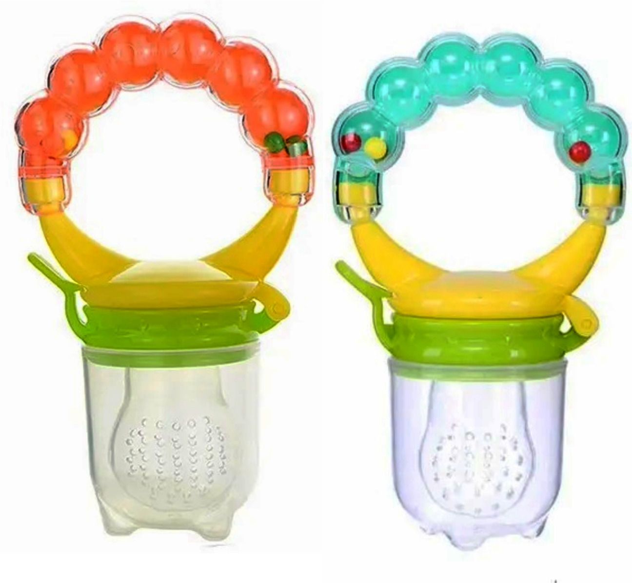 swito mart Baby Ring Style Food Feeder Soother Nibbler Pacifier Silicone Supplies Nipple Soother-picture-48