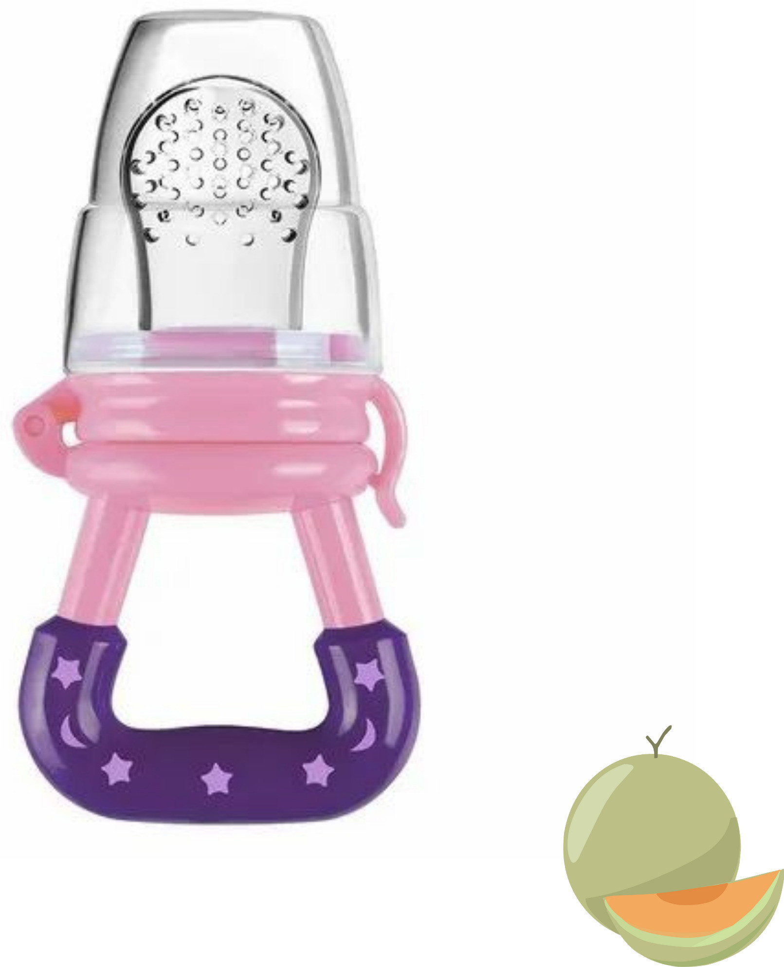 aapni dukan SST Sales Baby Food And Fruit Nibbler & Pacifier Teether BPA Free Nibbler NH28 Feeder image 1