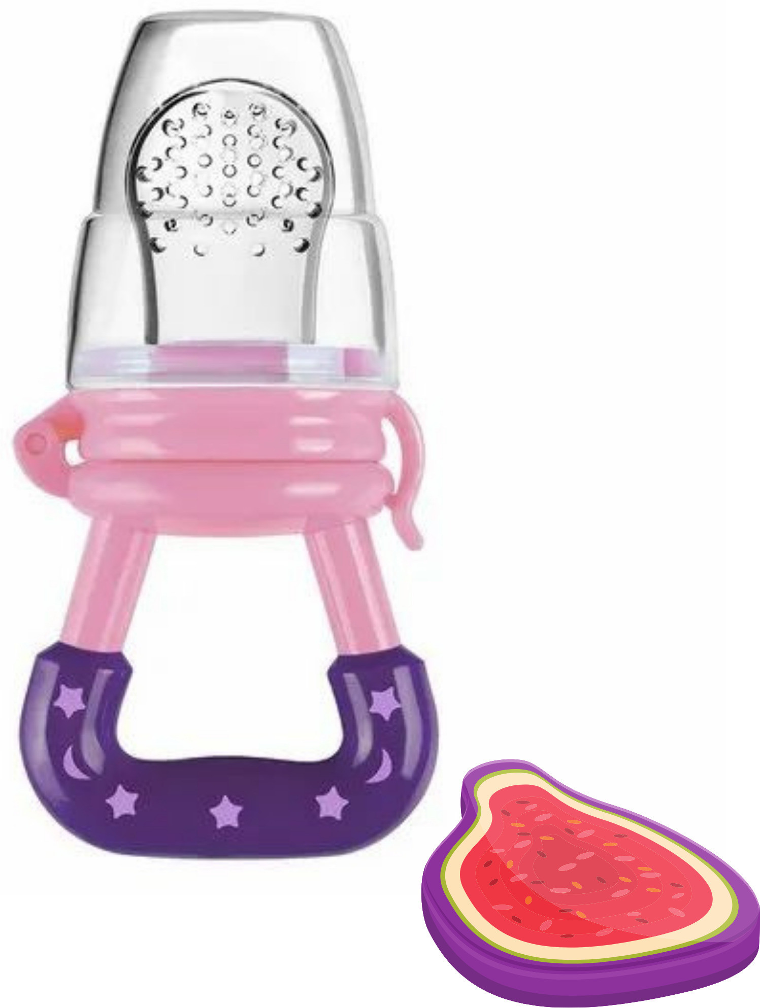 aapni dukan SST Sales Baby Food And Fruit Nibbler & Pacifier Teether BPA Free Nibbler NH436 Feeder image 1