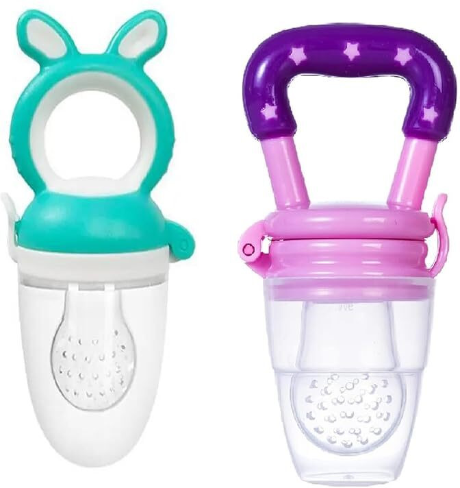 vadhavan Different design fruit nibbler with extra mesh pack of 2 Feeder image 1
