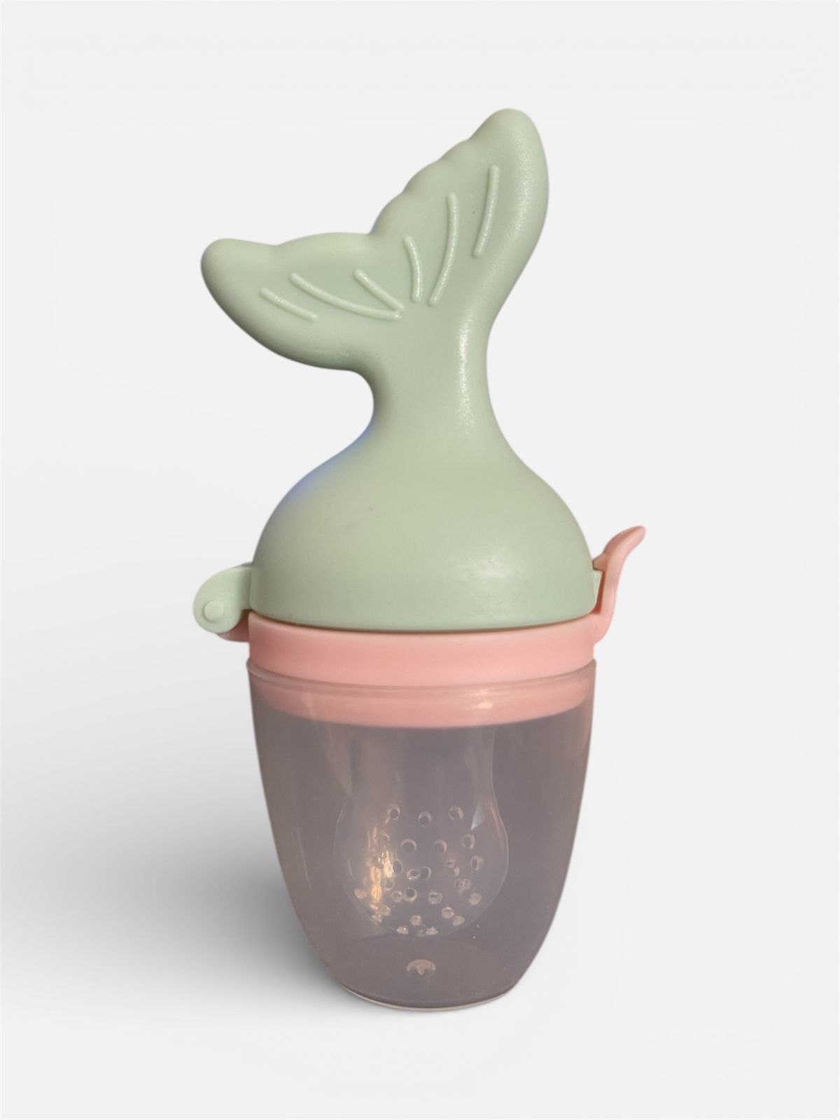 FISH TAIL SHAPE FRUIT FEEDER GREEN Feeder-image-3