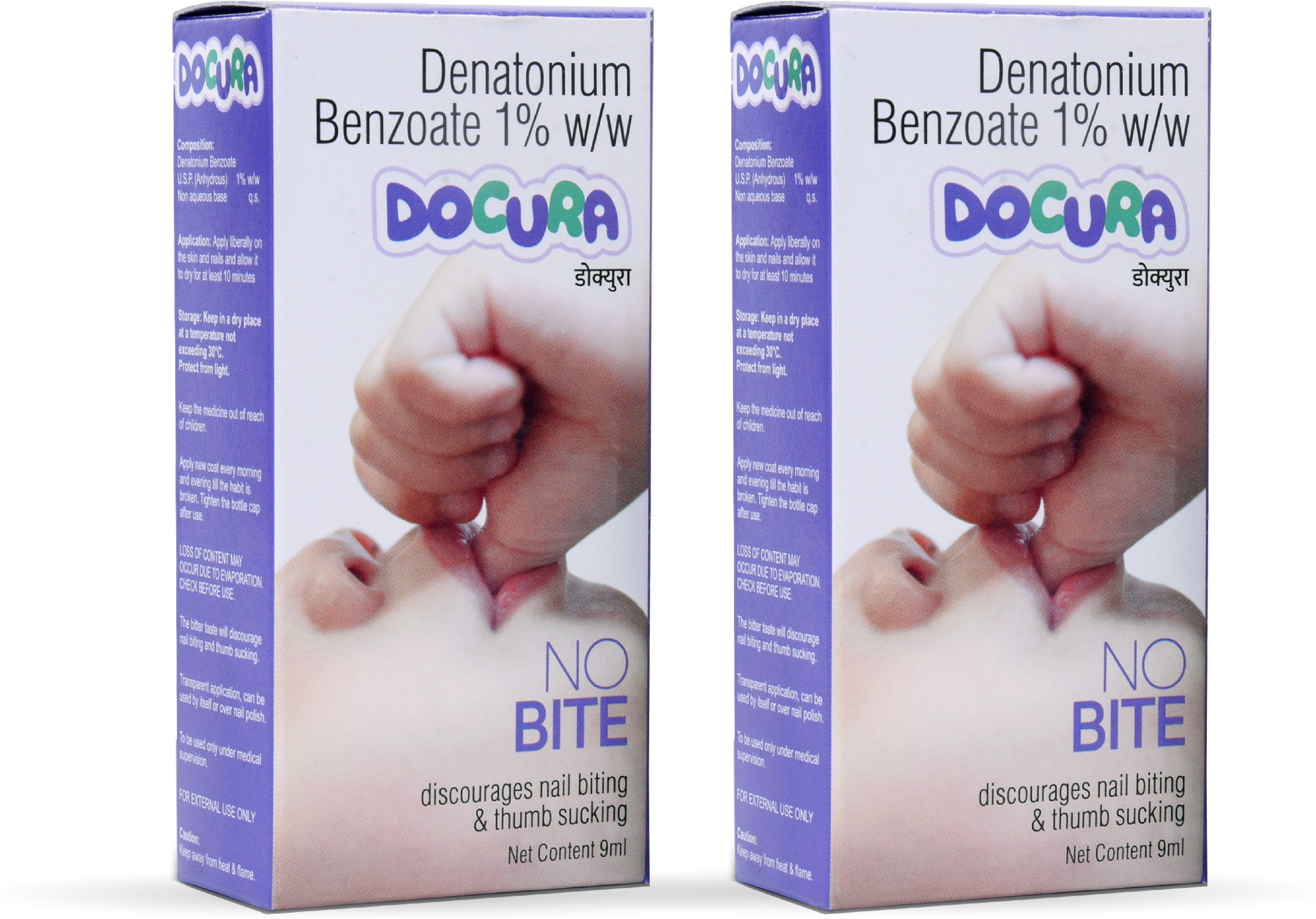No Bite Pack of 2 Baby Thumb Sucking Stop Liquid Teether and Feeder-image-37
