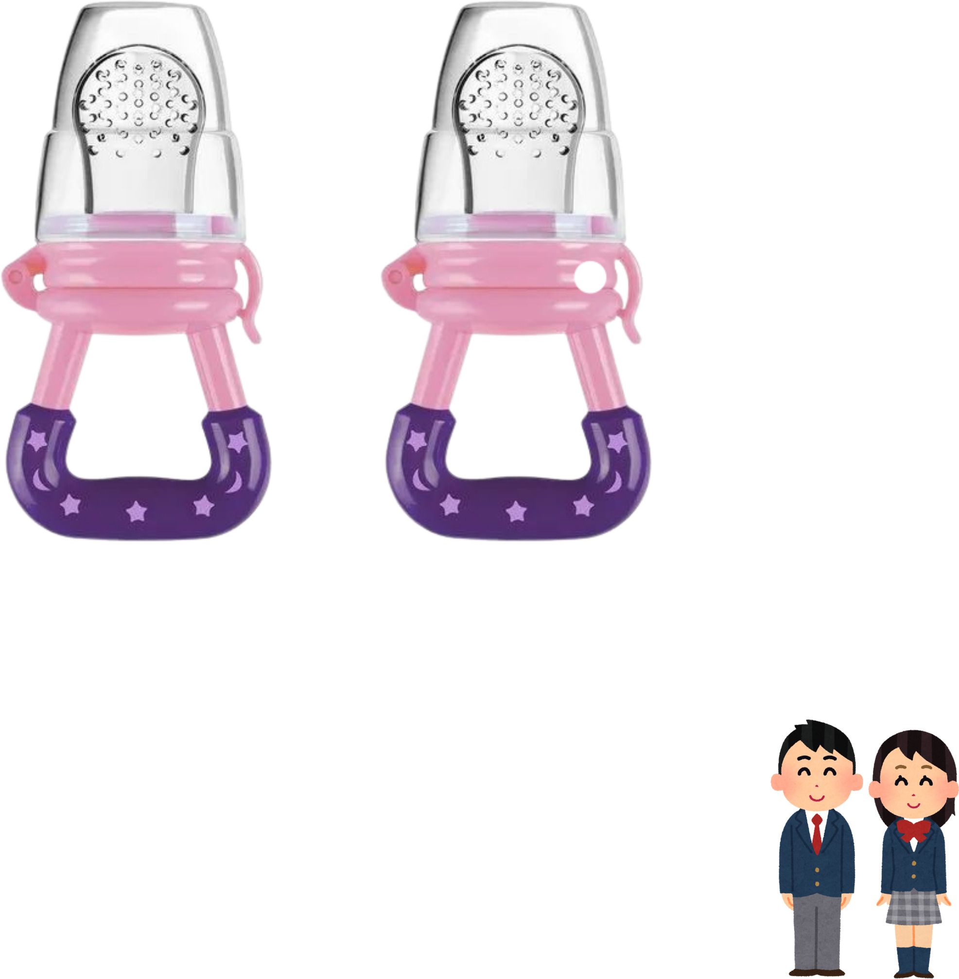SST Sales Baby Food And Fruit Nibbler & Pacifier Teether BPA Free Nibbler TH185 Feeder-image-36