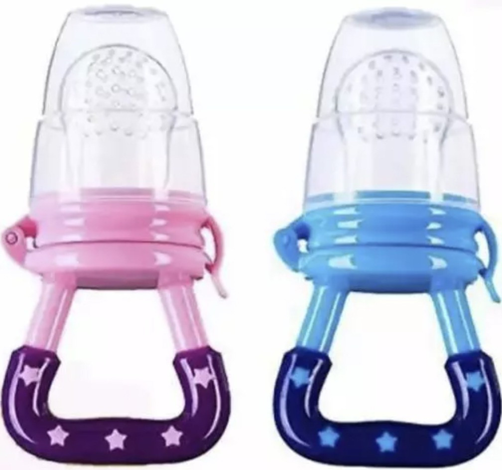 smilykid Fruit and Juice Feeder with Cover for 3-12 Months BPA Free Nibbler Feeding Safe Soother image 1