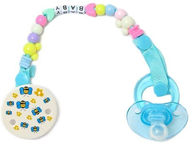 Baby Silicone Pacifier Clip with Chain for Baby Teething Soother Soother-image-11