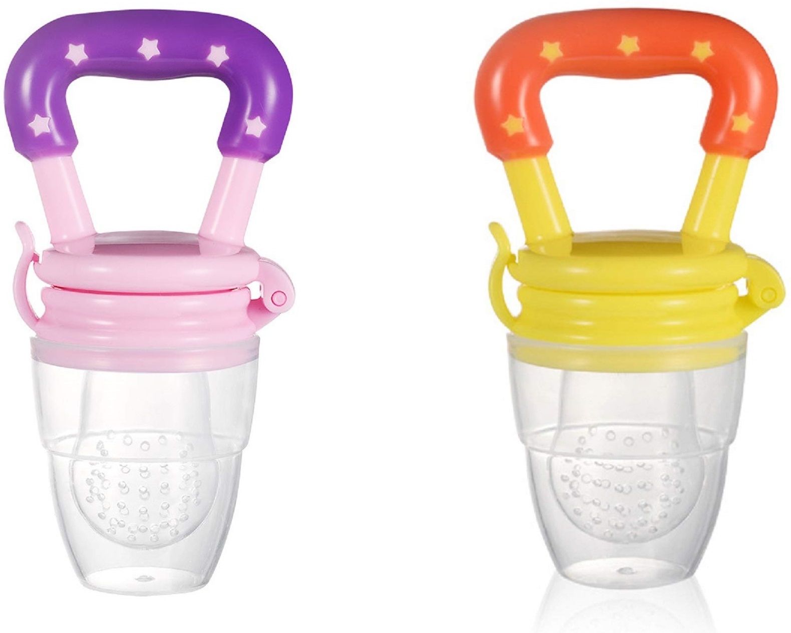 Silicone Food and Fruit Nibbler/Pacifier/Feeder for Baby Feeder (pack of 2) Feeder-image-38