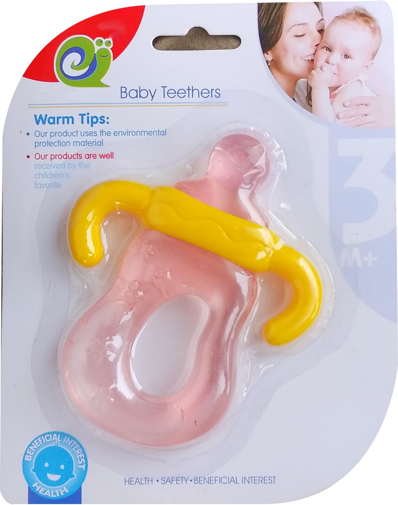BPA-Free Toddler and Infant Baby Water Filled Teether Soother Pacifier - Bottle Teether-image-7