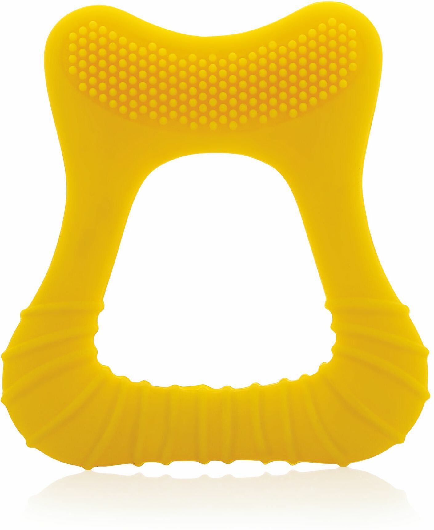 beebaby Tooth Shape Soft Silicone Baby Teether with Bristle & Carry Case, BPA Free, 6M+ Teether-picture-12