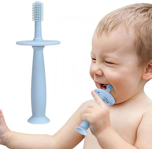 swezexa Food Grade Silicone, Tooth Brush Design, Teether-picture-27