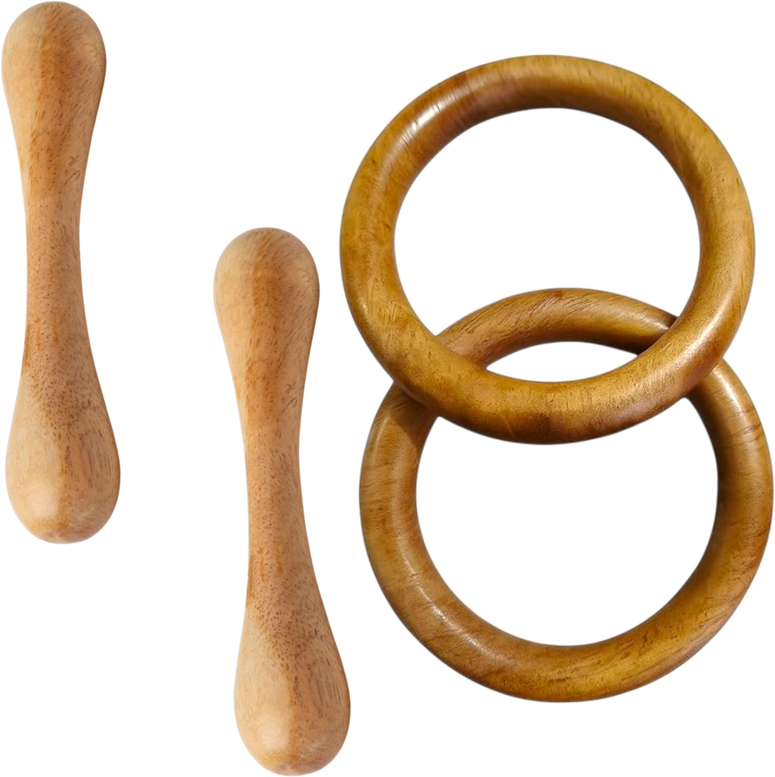 Wooden Baby Teether, Natural Wood Ring and Stick, Non-Toxic Chemical Free Soother-image-13