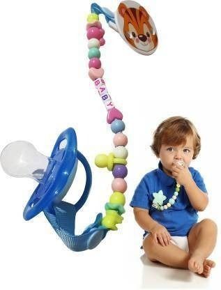 Baby Soother With Chain 1Pcs Baby Pacifier Newborn Dummy Holder For Teethers Soother-image-7