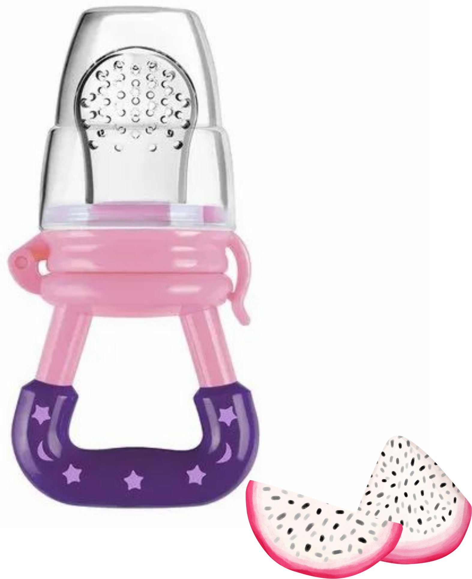 aapni dukan SST Sales Baby Food And Fruit Nibbler & Pacifier Teether BPA Free Nibbler NH261 Feeder-picture-23