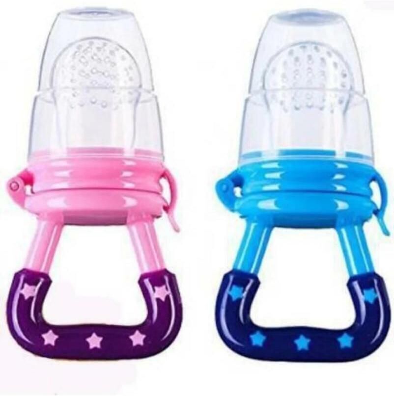ss enterprises New Born Baby Pacifier, Nibbler Silicone Safe Fresh Fruit & Food Feeder Soother Soother-picture-25