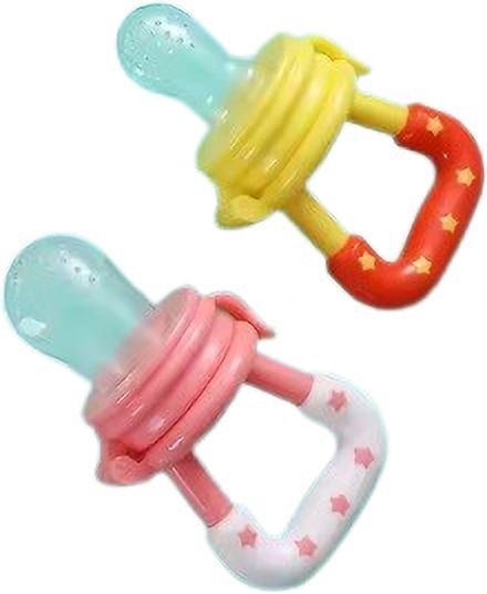 kalra magic Baby Fruit Feeder – Soft Mesh Pacifier for Safe Teething & First Fruits Packof 2 Feeder-picture-32