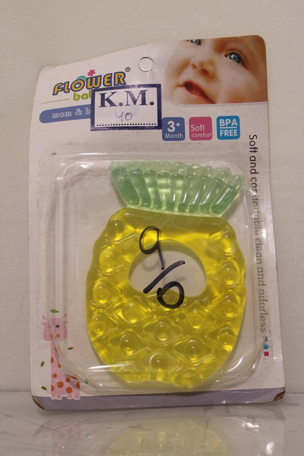 milo & mirth Flower Baby Teether, BPA Free, Soft Comfort Soother-picture-11