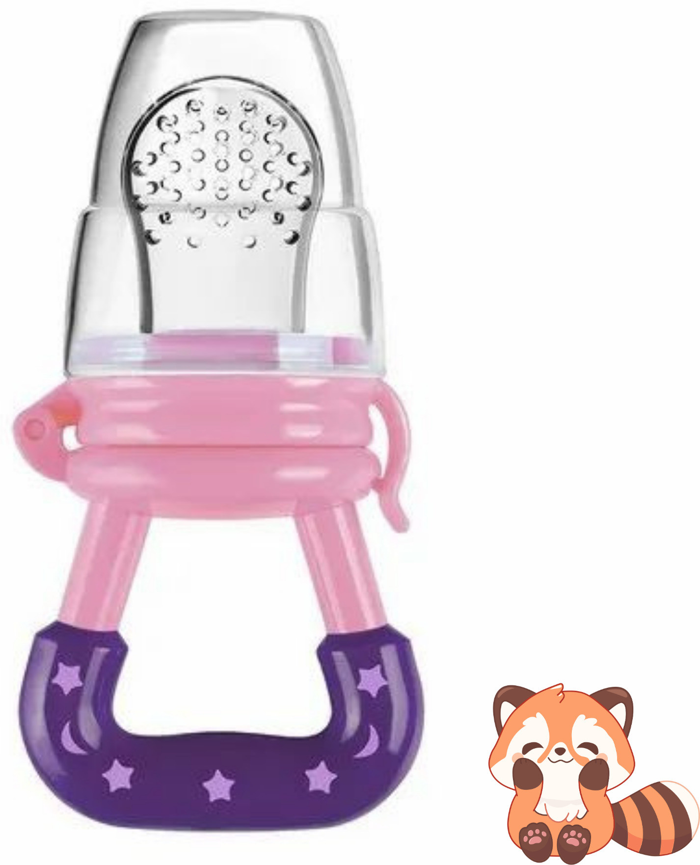 aapni dukan SST Sales Baby Food And Fruit Nibbler & Pacifier Teether BPA Free Nibbler BN416 Feeder image 1