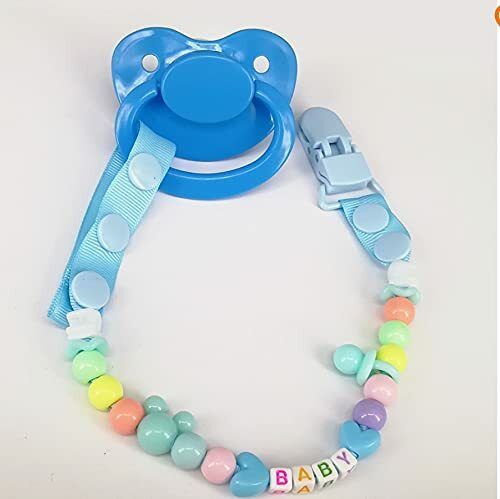 little warriors Cartoon Design Silicone Pacifier/Soother with Holder Chain and Clip Soother Teether and Feeder-picture-18