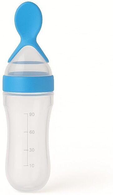 Silicone Squeeze Baby Food Feeder with Spoon – 90 ml, BPA-Free Feeder-image-43