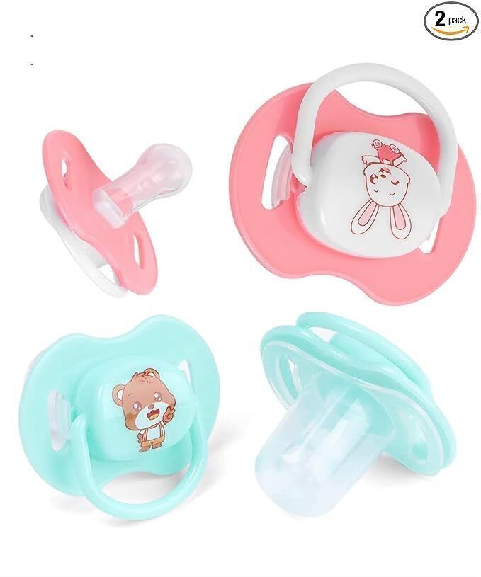 flengo; made for you Baby Pacifier Soother for Infant Baby Boys Girls BPA Free Soother (Silicone, Soother-picture-23