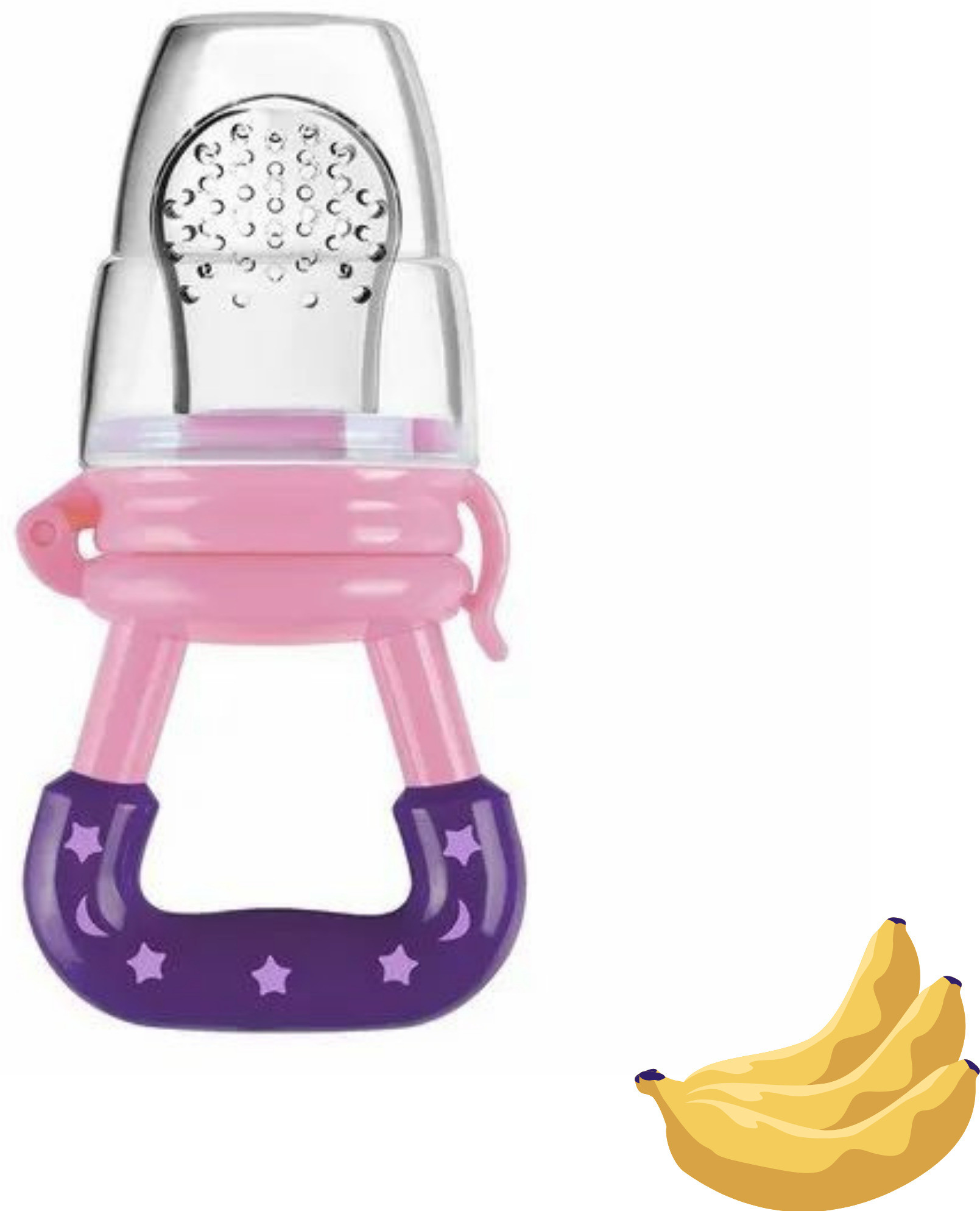 aapni dukan SST Sales Baby Food And Fruit Nibbler & Pacifier Teether BPA Free Nibbler NH432 Feeder image 1