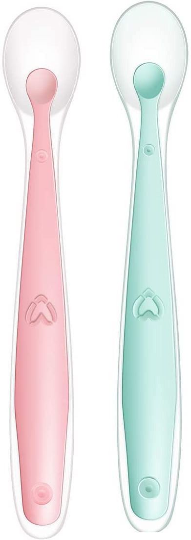 Soft Silicone Tip Spoons [pack of-2] Teether and Feeder-image-35