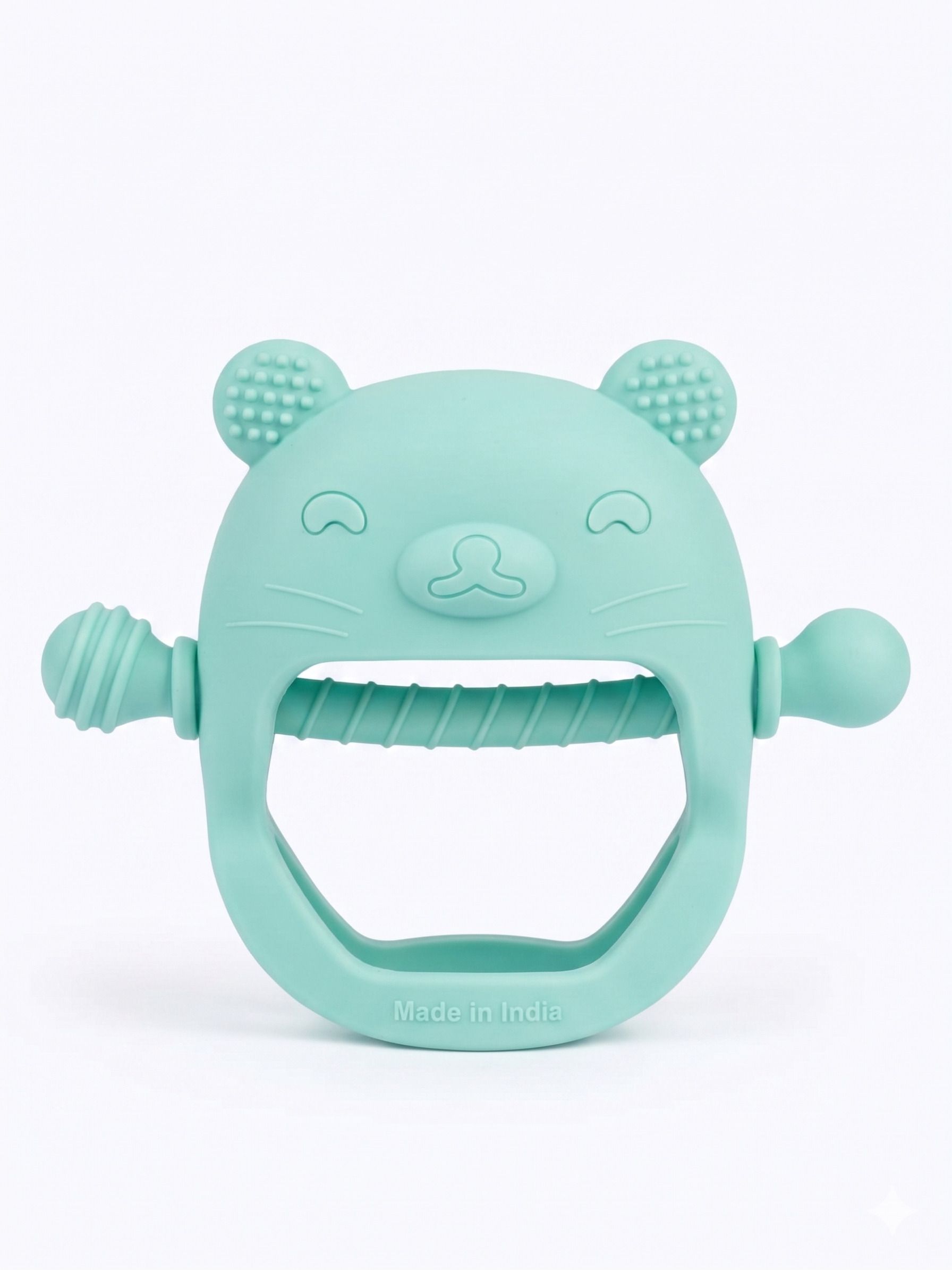 babanza Baby Teether for Sooting Gum relief anti slip, anti fall, multi textured Teether-picture-34