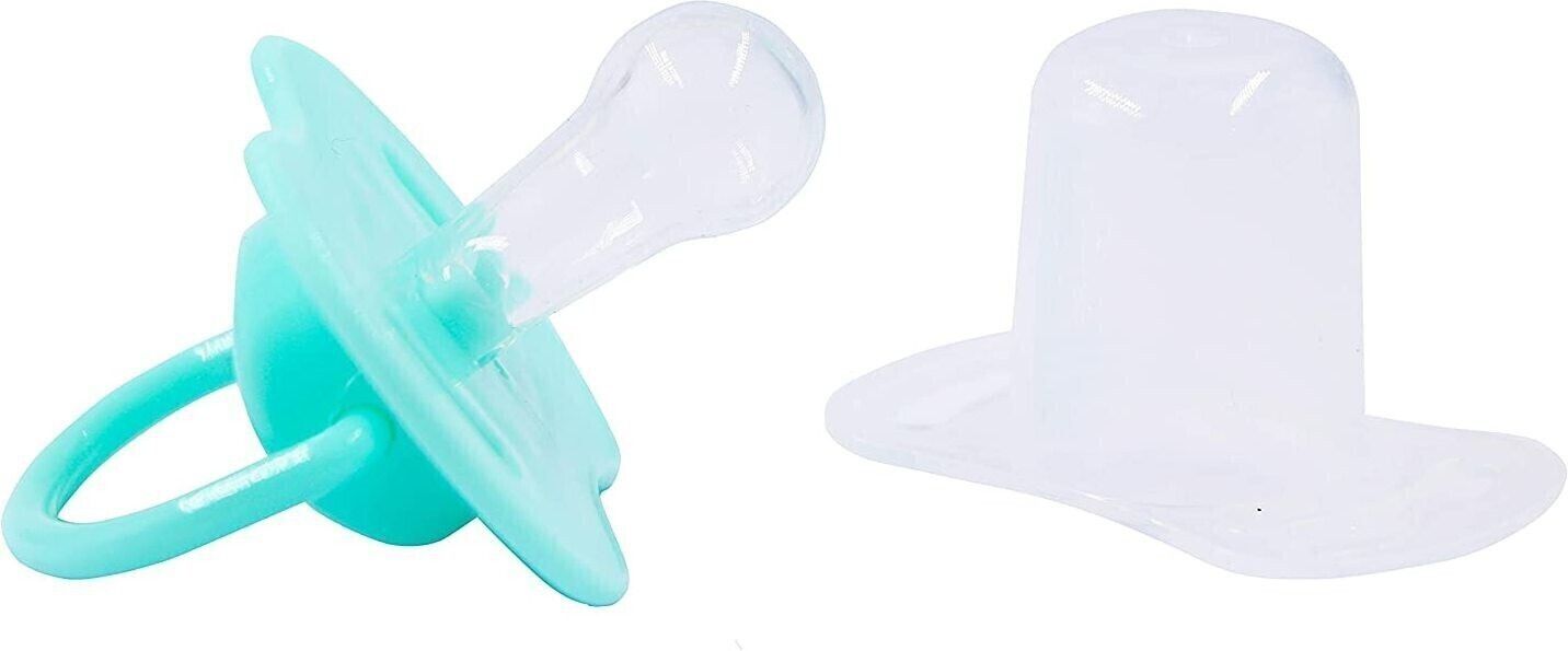 lilz caress Non-Toxic BPA-Free Silicone Safe and Flexible Soft Nipple Baby Pacifier - Pack of 1 - VN82 Soother-picture-44