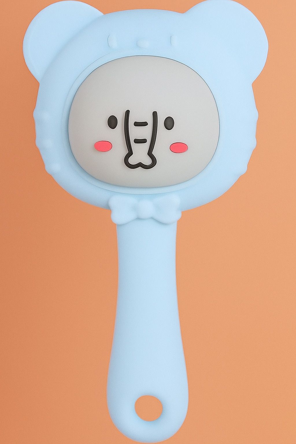 magic pebbles BPA Free Silicone Rattle Teether | Easy to Grip Teether for Baby 3 to 24 Months Teether-picture-15