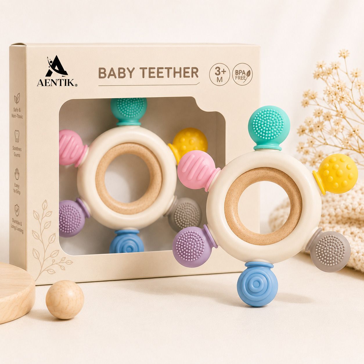 aentik BABY TEETHER Teether-picture-0