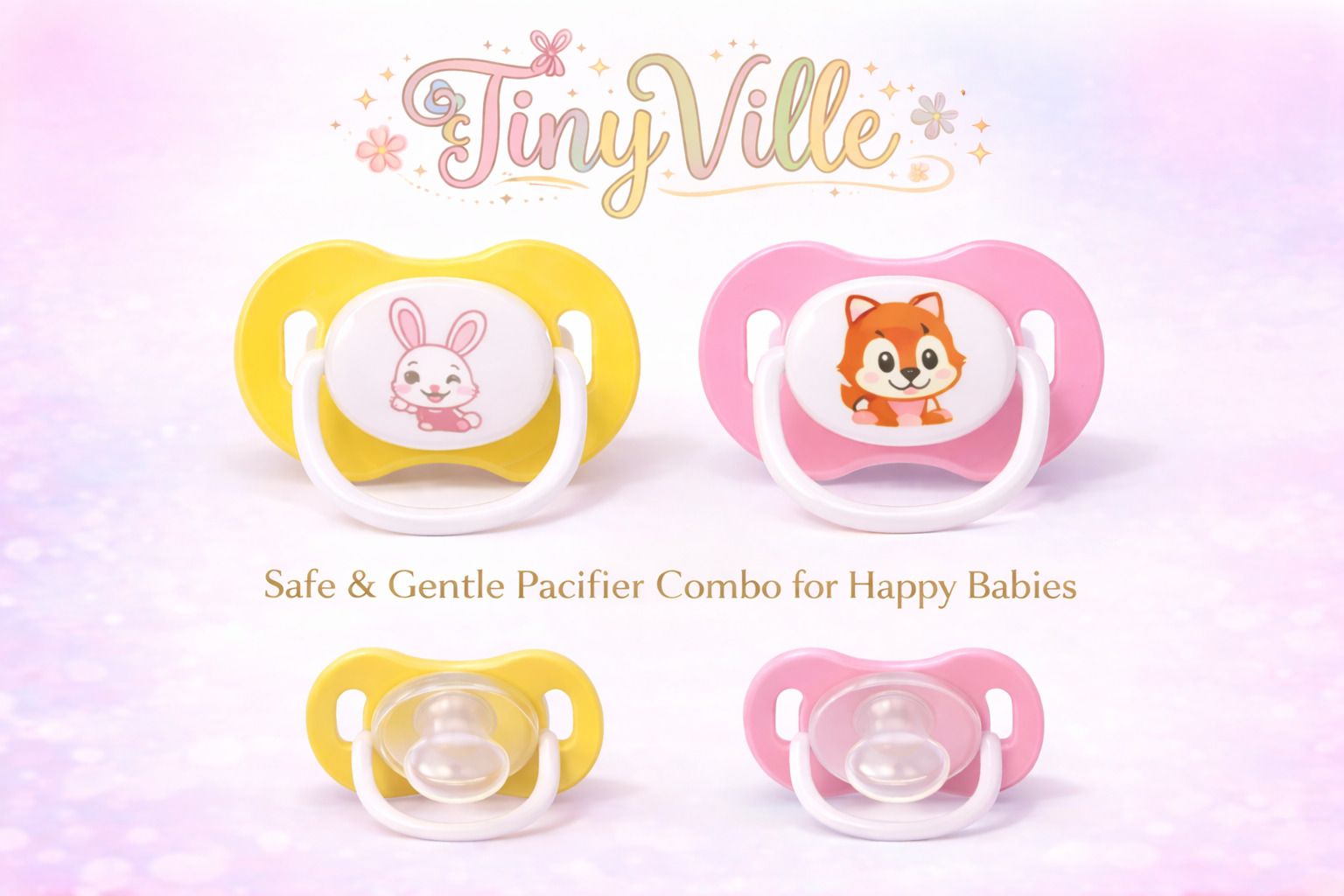 tinyville Baby Silicone nd Safe Soother for your lil ones Soother-picture-15