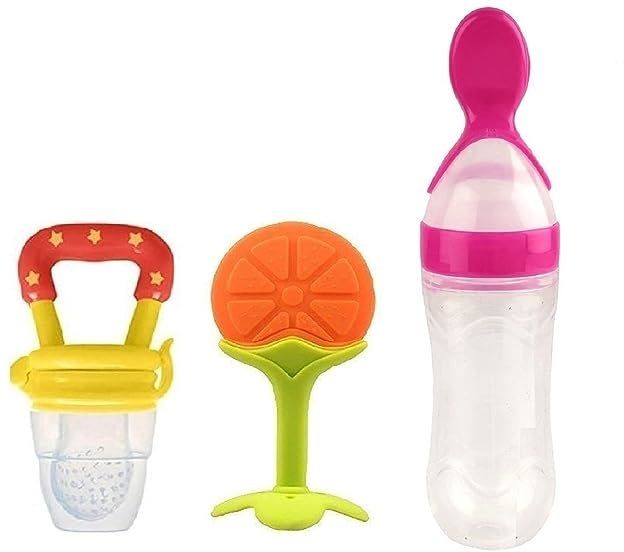 chicbunny BABY TEETHER & SPOON FEEDER & FEEDING BOTTLE Soother-picture-23