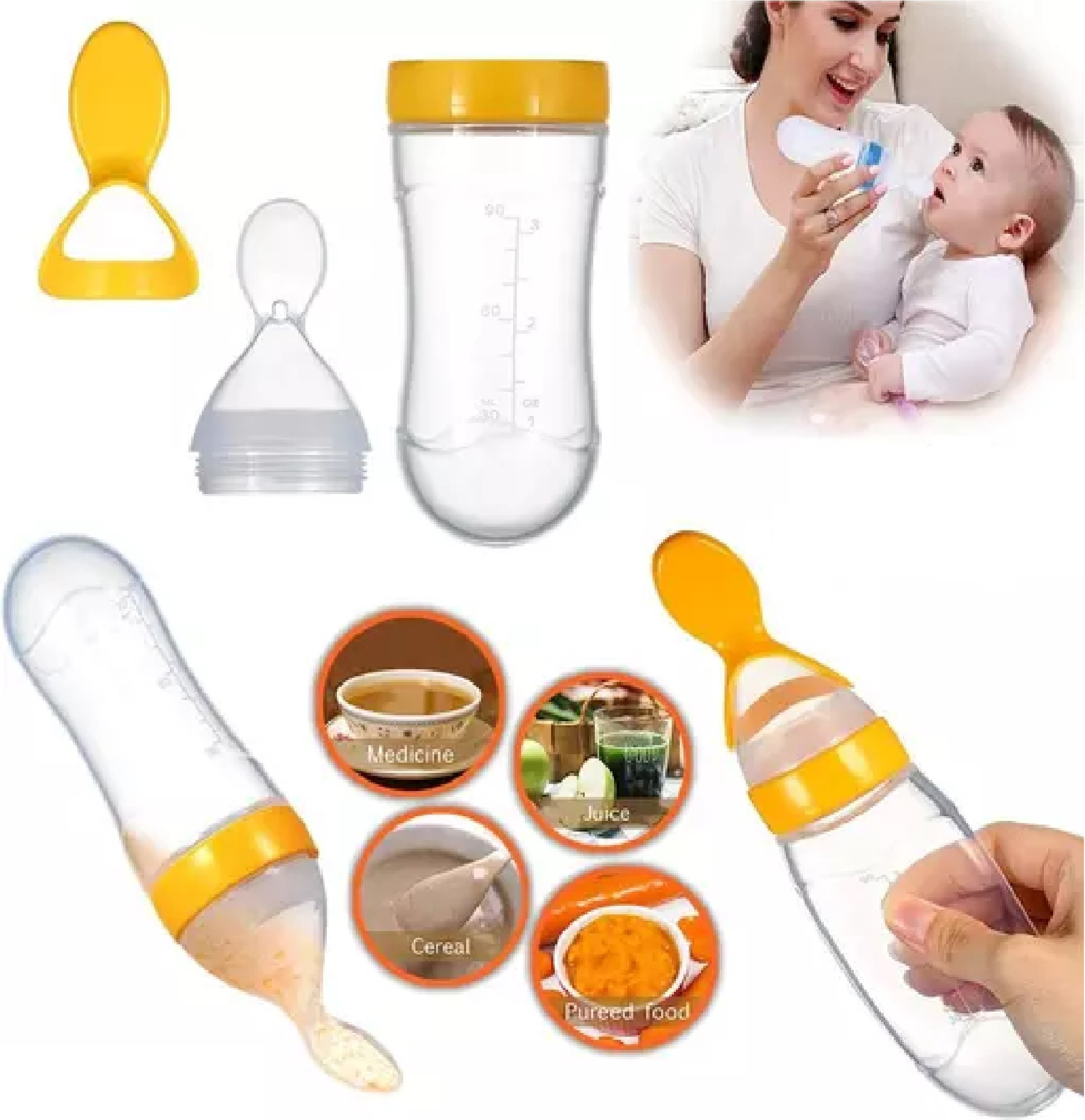 smilykid GreenSpnFeeder_GreenRingTeether Soother image 1