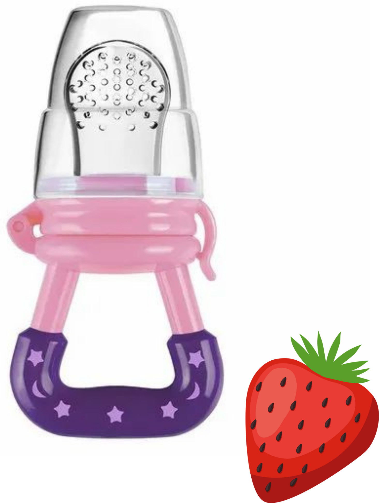 aapni dukan SST Sales Baby Food And Fruit Nibbler & Pacifier Teether BPA Free Nibbler NH361 Feeder image 1