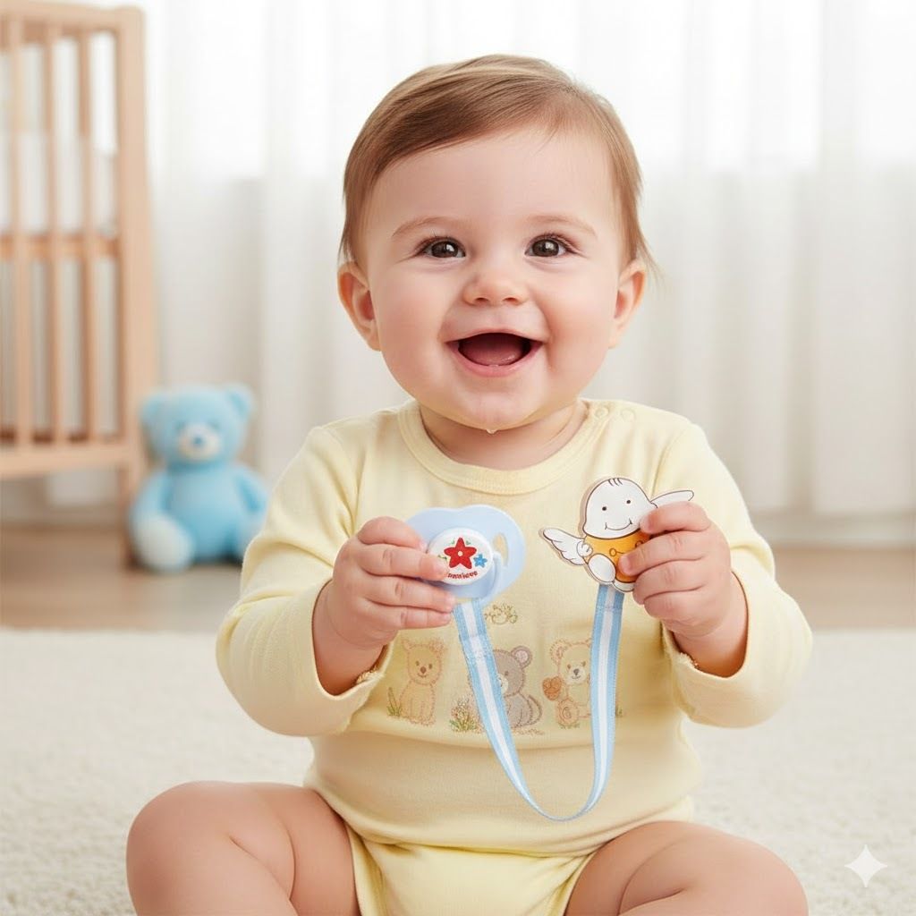 silicon soother blue Soother