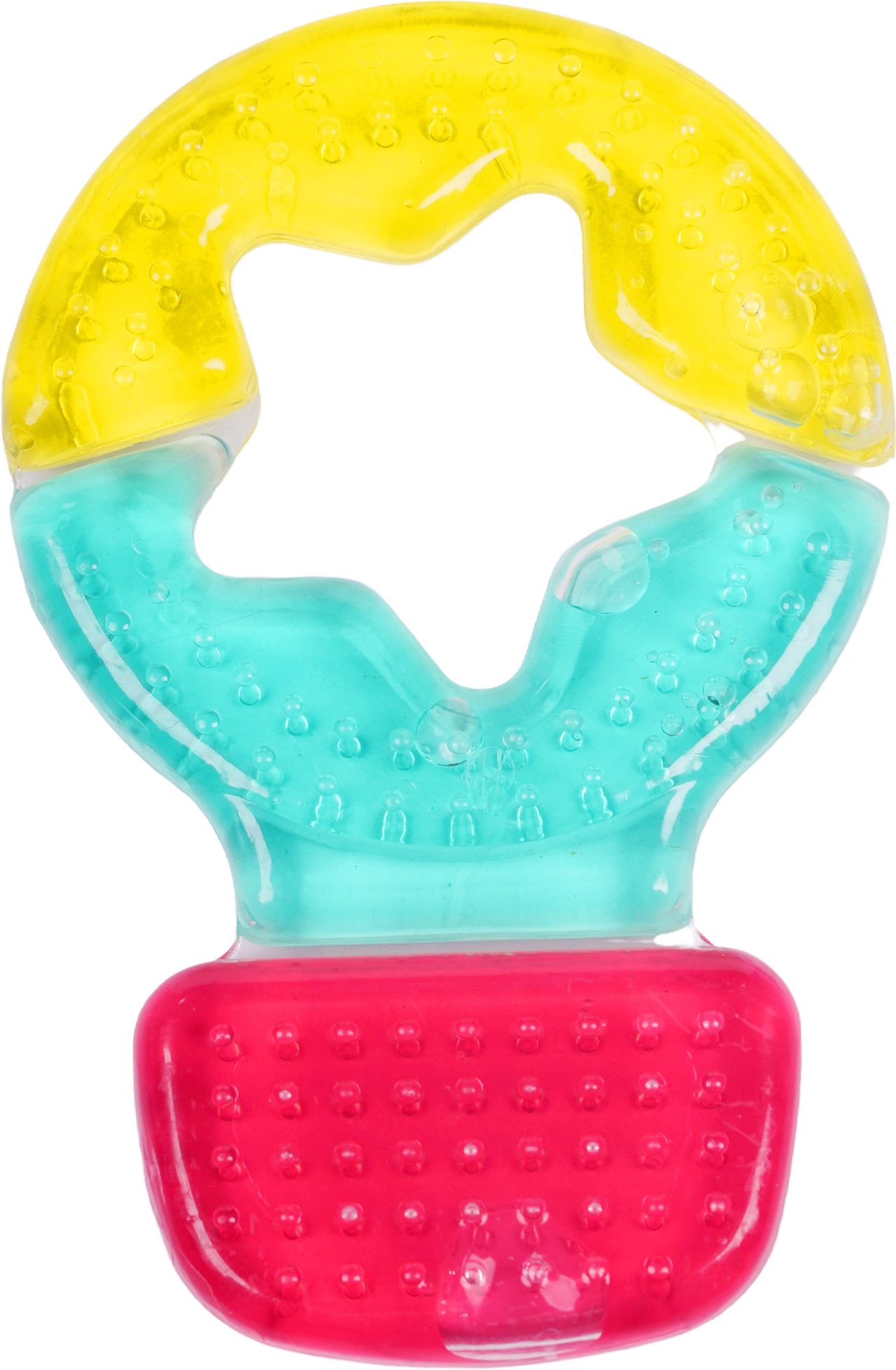 Water Filled Silicone Baby Cooling Teether Soother, 100% Safe BPA Free 3M+ Teether