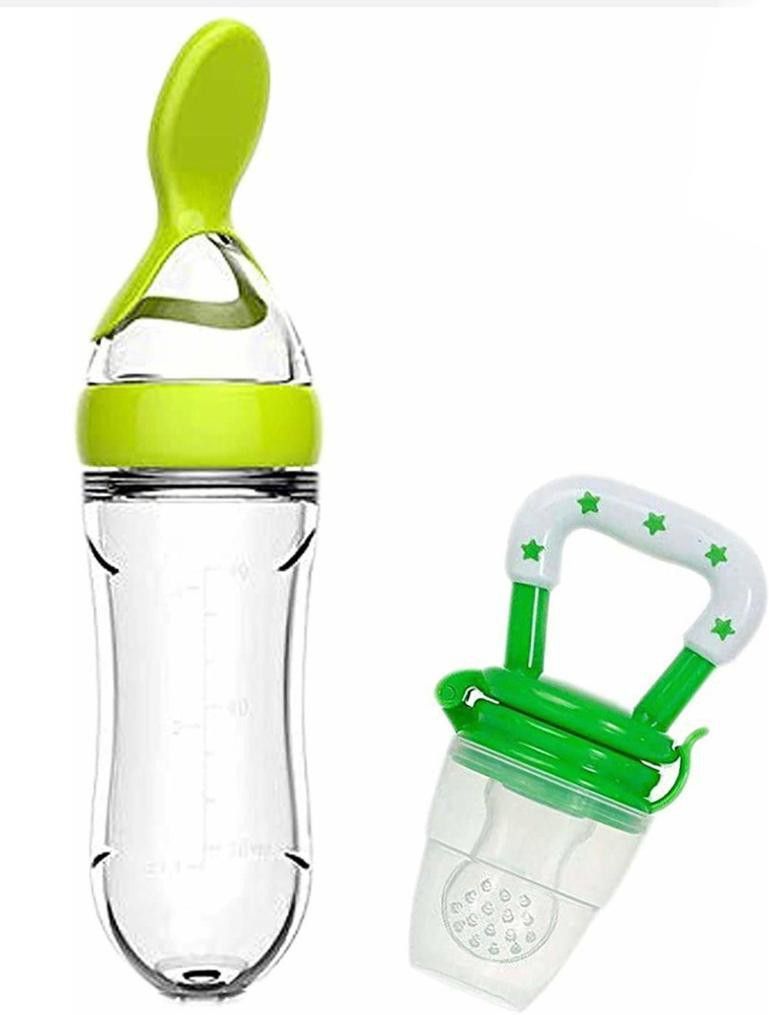 Baby Spoon Feeder N Fruit Feeder Pack Of 2 Feeder