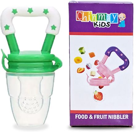 1 Pc Baby Pacifier Food Feeder Silicone Fresh Fruit Milk Nibbler Feeding Safe Kids Supplies Nipple Teat Pacifier Bottles - Multicolor Soother-image-46