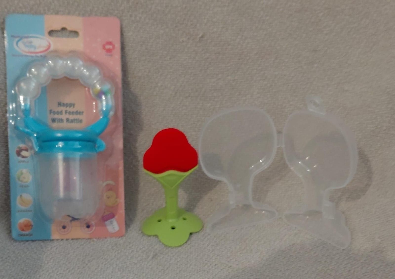 peepee Combo 2-in-1 Baby Weaning & Teething Combo with Free Case Teether and Feeder-picture-36