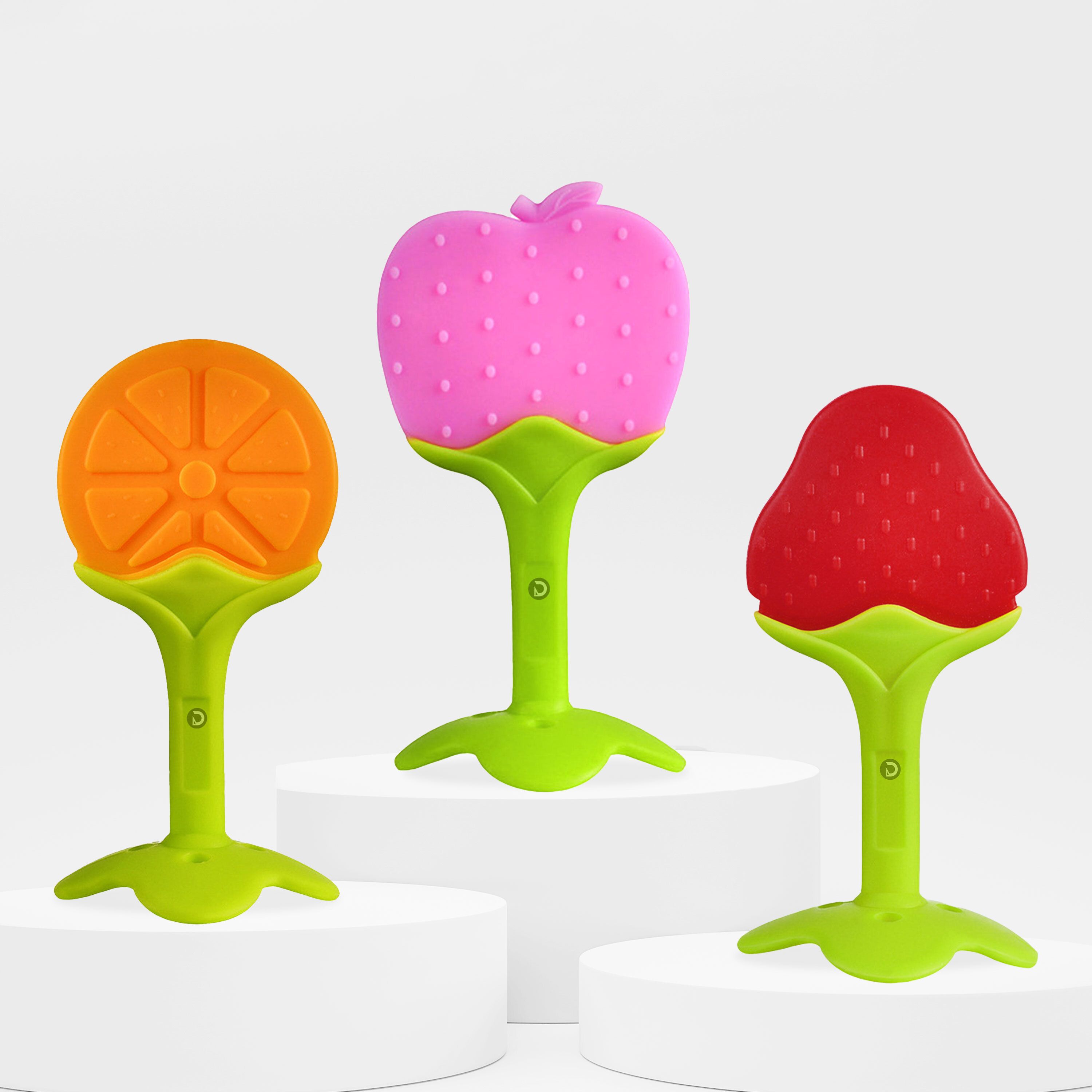 Fruits Shape Teethers for Baby, Baby Chew Toys & Mittens Teether-image-16