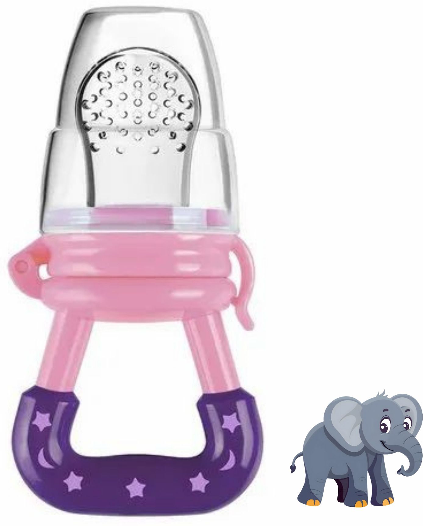 aapni dukan SST Sales Baby Food And Fruit Nibbler & Pacifier Teether BPA Free Nibbler BN279 Feeder-picture-14