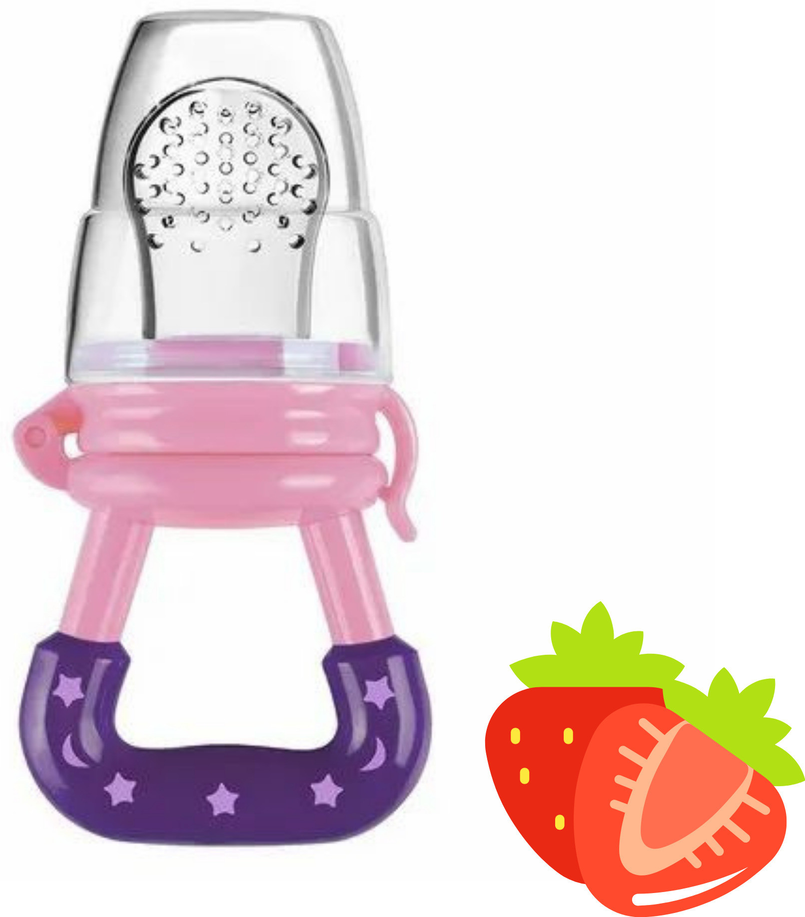 aapni dukan SST Sales Baby Food And Fruit Nibbler & Pacifier Teether BPA Free Nibbler NH454 Feeder image 1