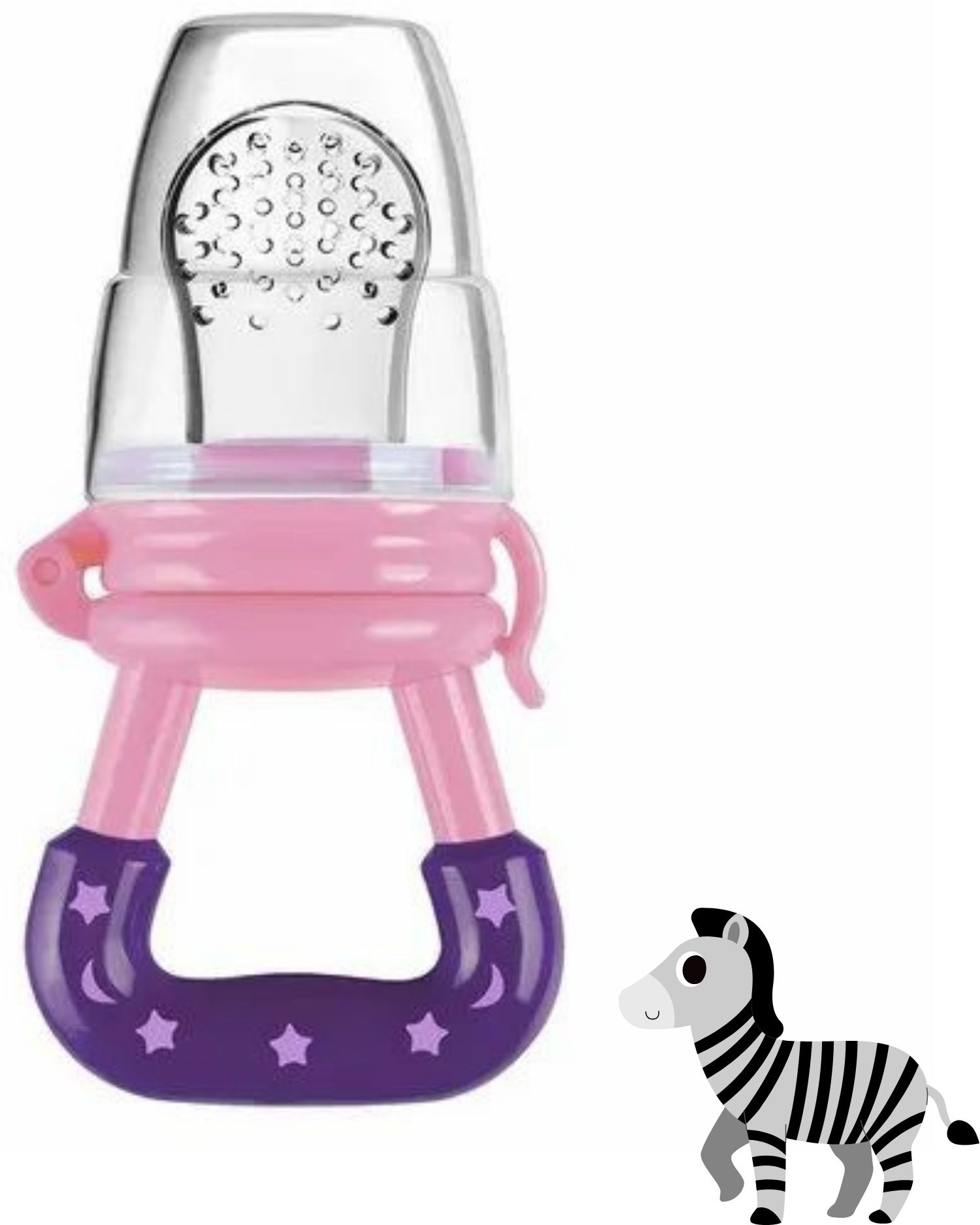 aapni dukan SST Sales Baby Food And Fruit Nibbler & Pacifier Teether BPA Free Nibbler BN358 Feeder-picture-19