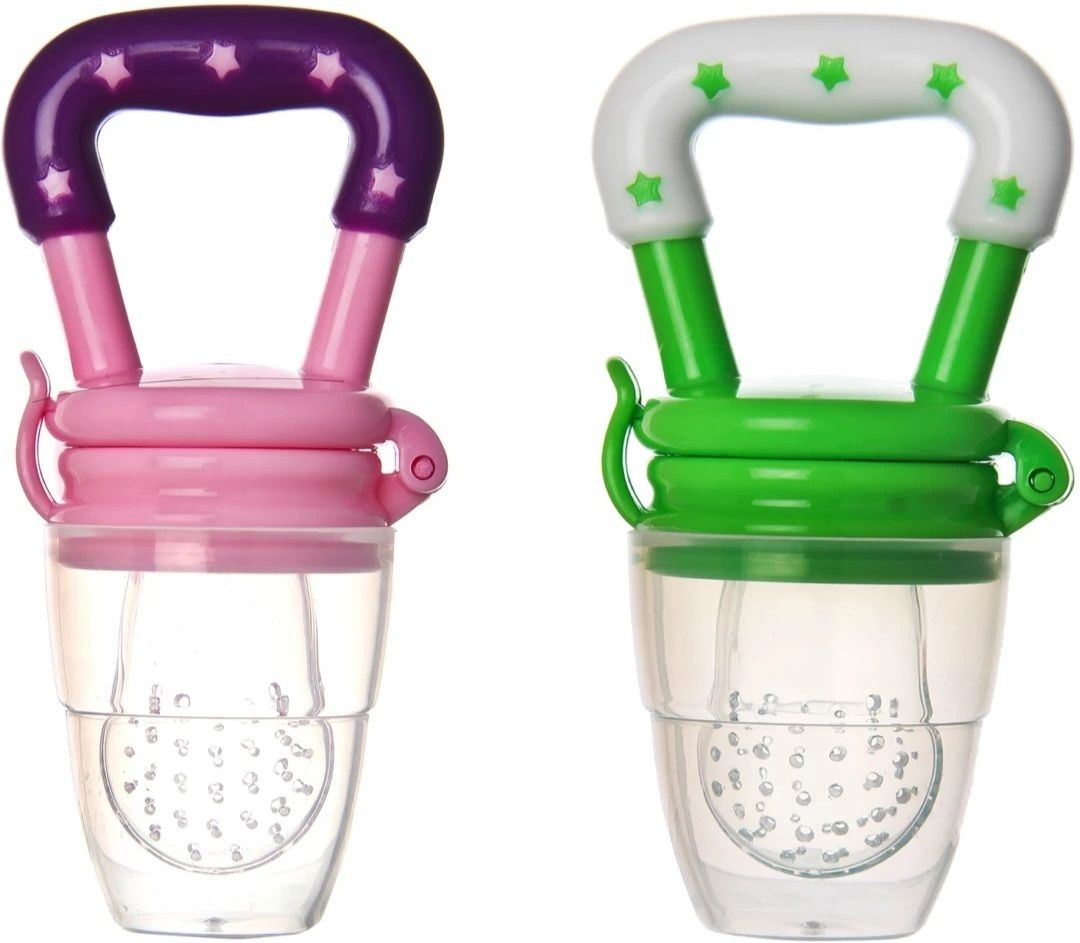 New Born Baby Pacifier, Nibbler Silicone Safe Fresh Fruit & Food Feeder Soother Soother-image-13