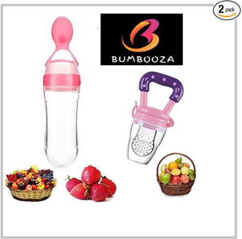 bumbooza FRUIT-SPOON-MKL369 Teether and Feeder image 1