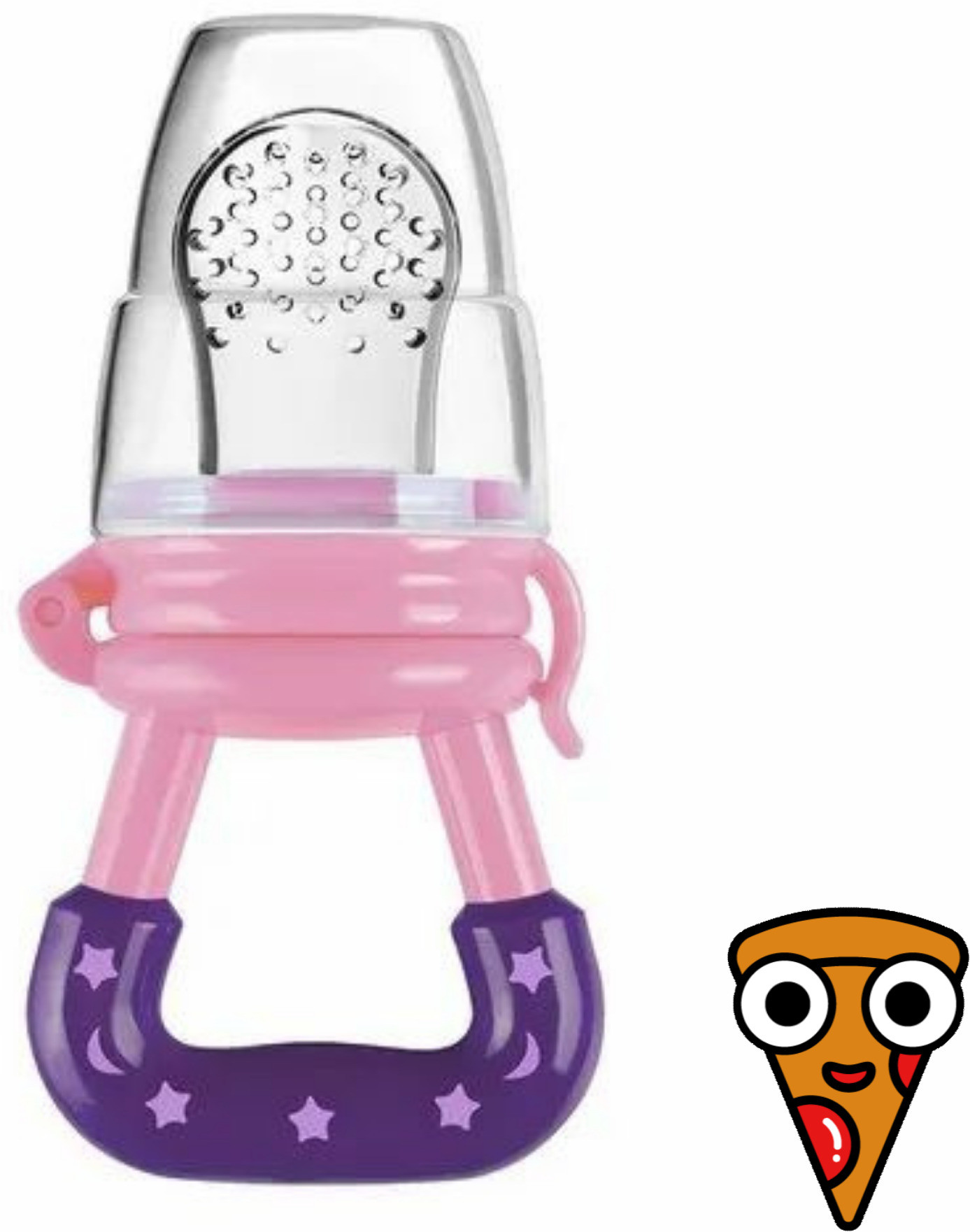 aapni dukan SST Sales Baby Food And Fruit Nibbler & Pacifier Teether BPA Free Nibbler BN145 Feeder image 1