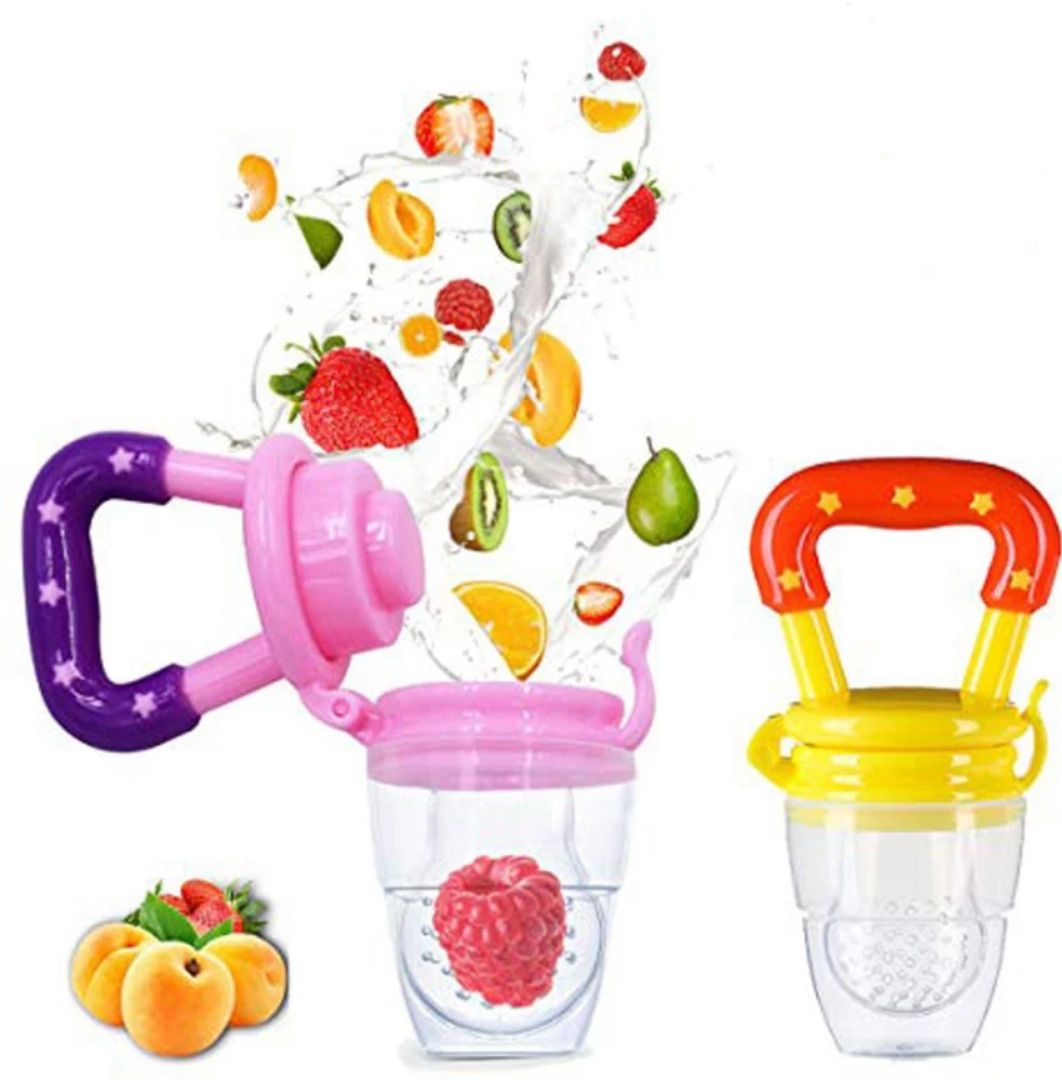 Silicone Baby Fruit Feeder Pacifier Newborn Nipple Teether and Feeder Soother-image-42