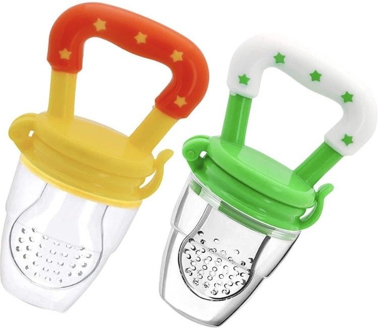 wuxxa Baby Pacifier Food Feeder Silicone Fresh Fruit Milk Nibbler Feeding Safe Kids Soother-picture-25