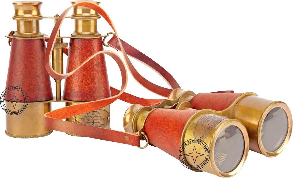 Stark Export House Antique Brass Binocular Monocular Telescope 6 Inch Catadioptric Telescope-picture-15