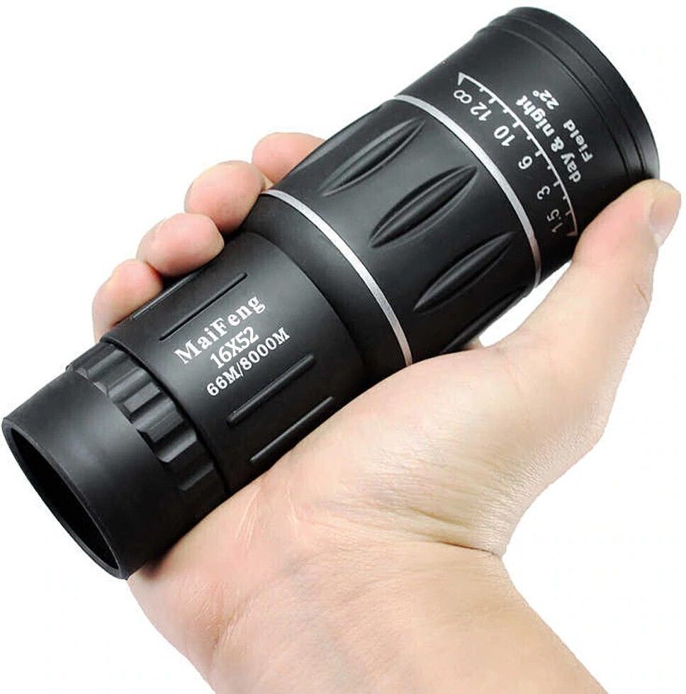USG 16x52 with Powerful Lens Foldable Monocular Telescope Long Distance Catadioptric Telescope