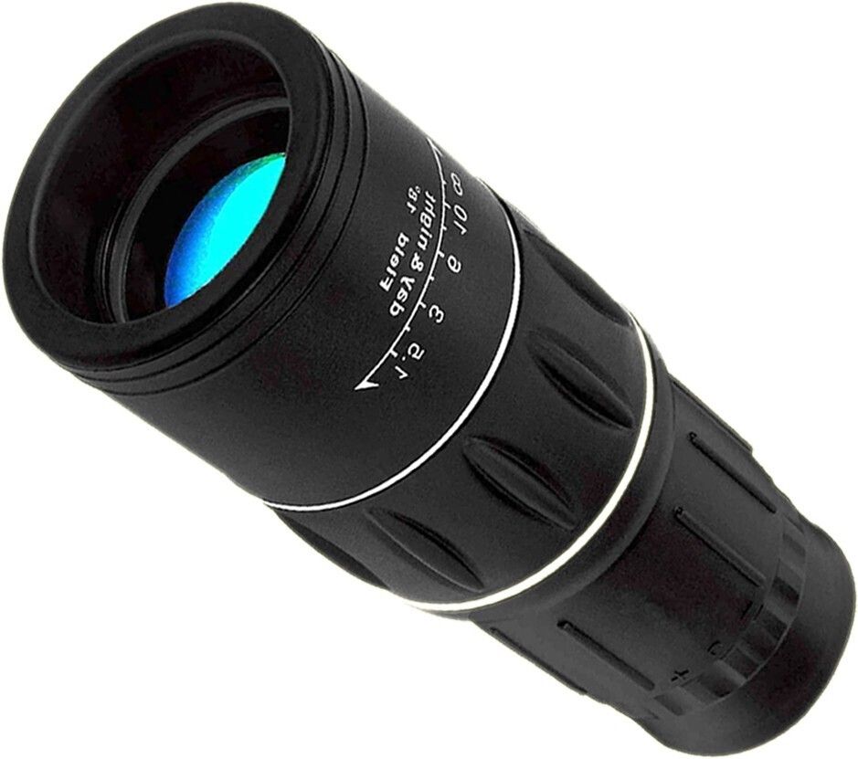 FVJ Monocular Telescope Optics Explorer with Compass for Hunting Catadioptric Telescope